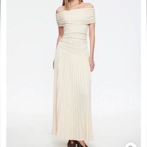 Lioness Field of Dreams Maxi Dress in Oatmeal
